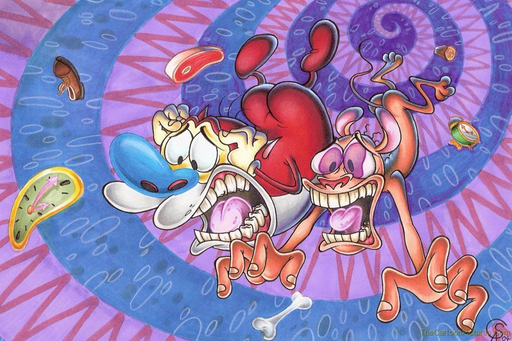 stimpy and ren. ren-and-stimpy photo or