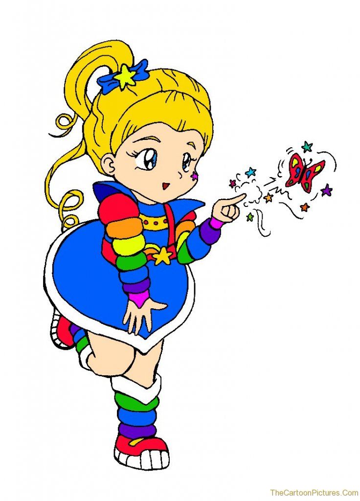 rainbow brite-cute