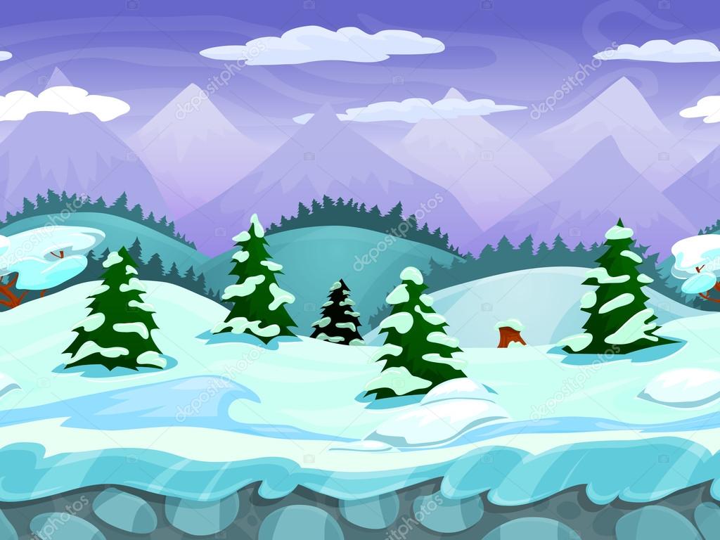depositphotos 67077099-stock-illustration-seamless-cartoon-winter-landscape