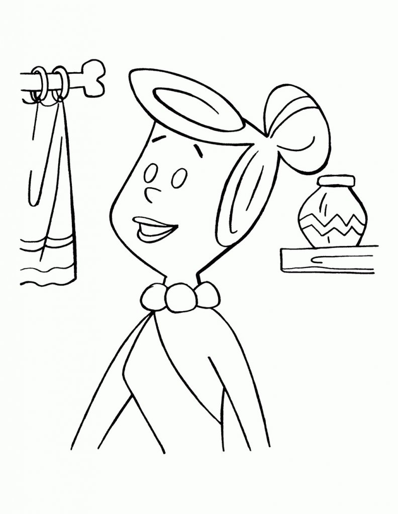 Flintstones coloring page