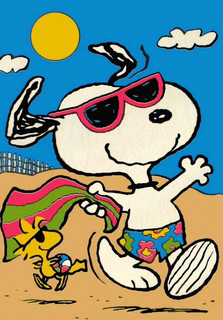 snoopy beach