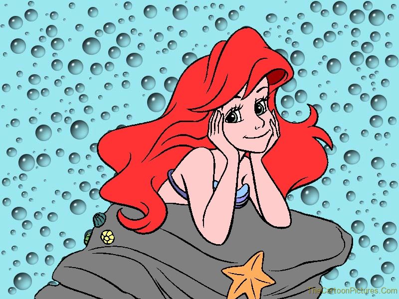 Little mermaid cartoon