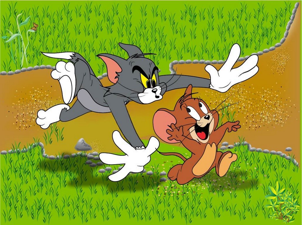 Tom and jerry cartoon happy