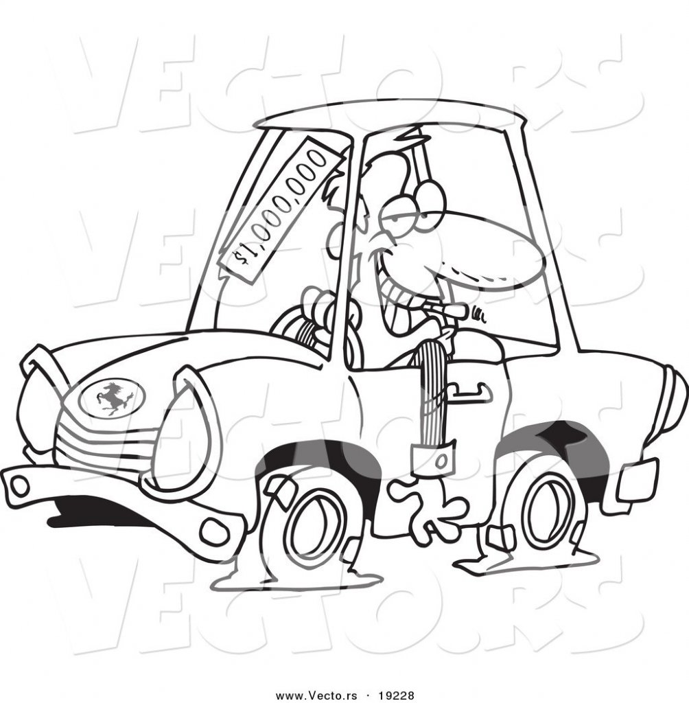 car cartoon coloring picture, car cartoon coloring wallpaper