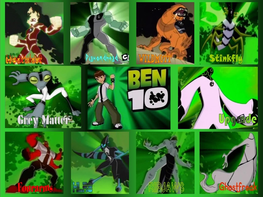 Ben10 aliens fights name