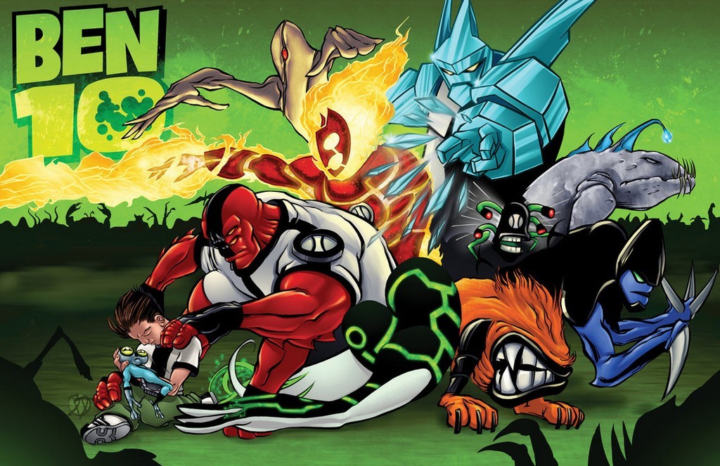 ben 10 cartoon cover