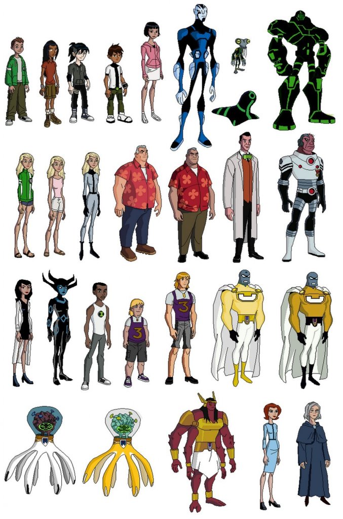 ben 10 characters