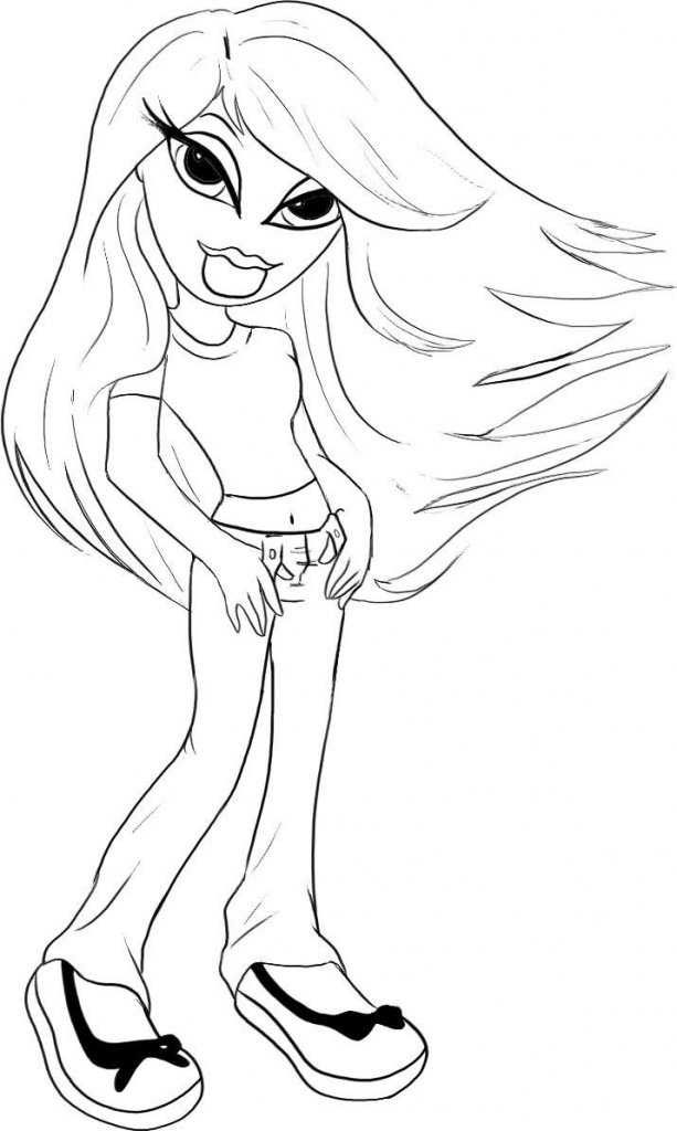 bratz coloring