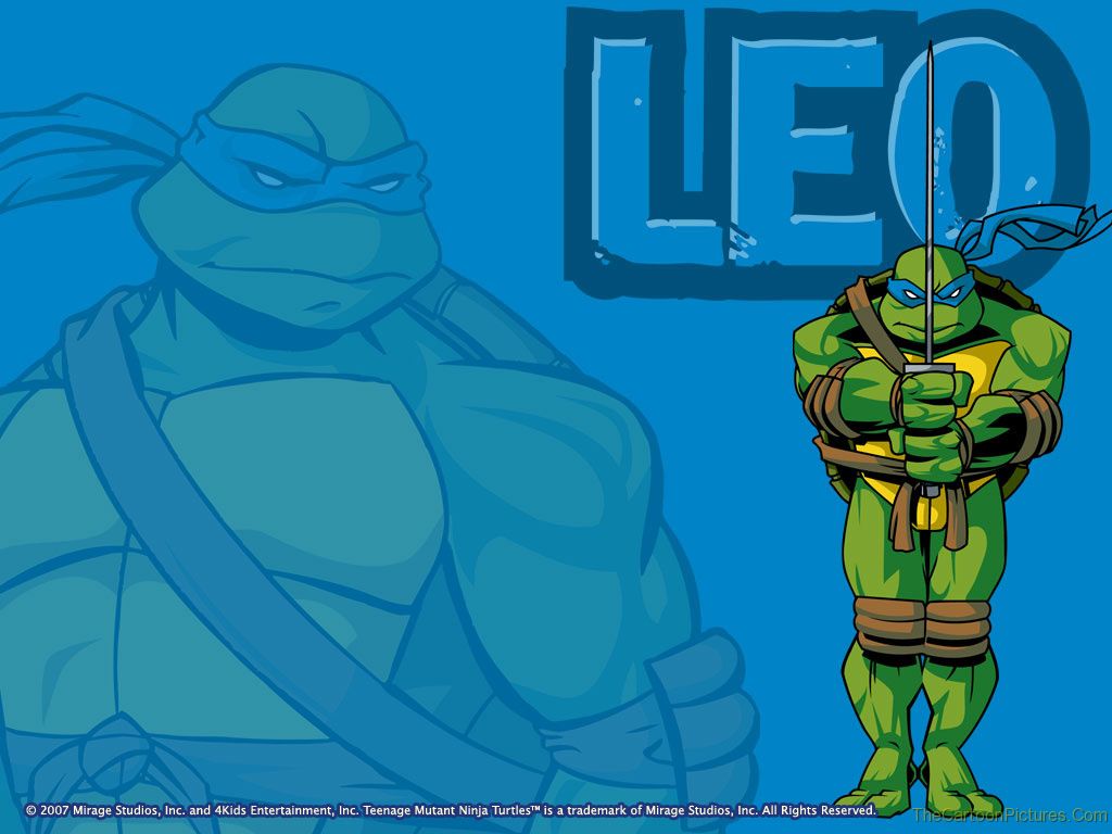 Cartoon Pictures. ninja-turtles-leo. 