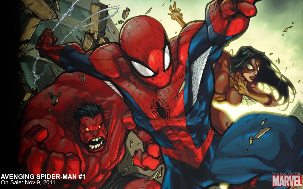 Avenging Spider-Man 1680x1050