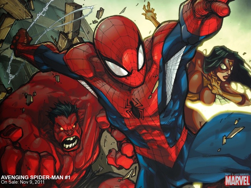 Avenging Spider-Man 800x600