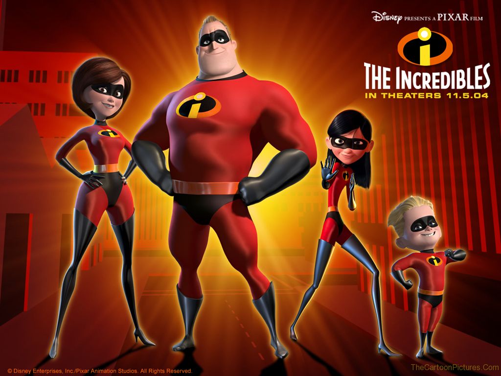 The Incredibles 1024x768