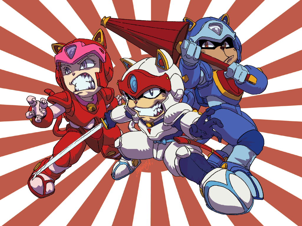 Samurai Pizza Cats wallpaper