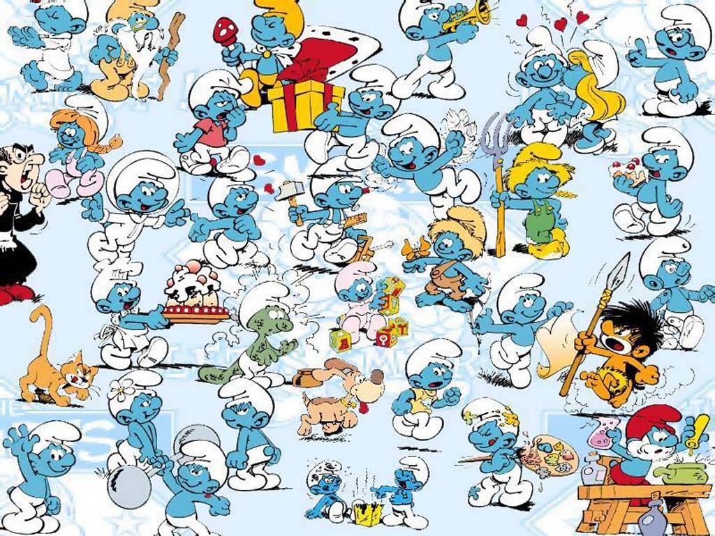Smurfs-wallpaper-the-smurfs 1024 768