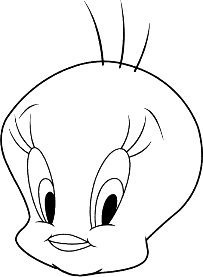 coloring-tweety