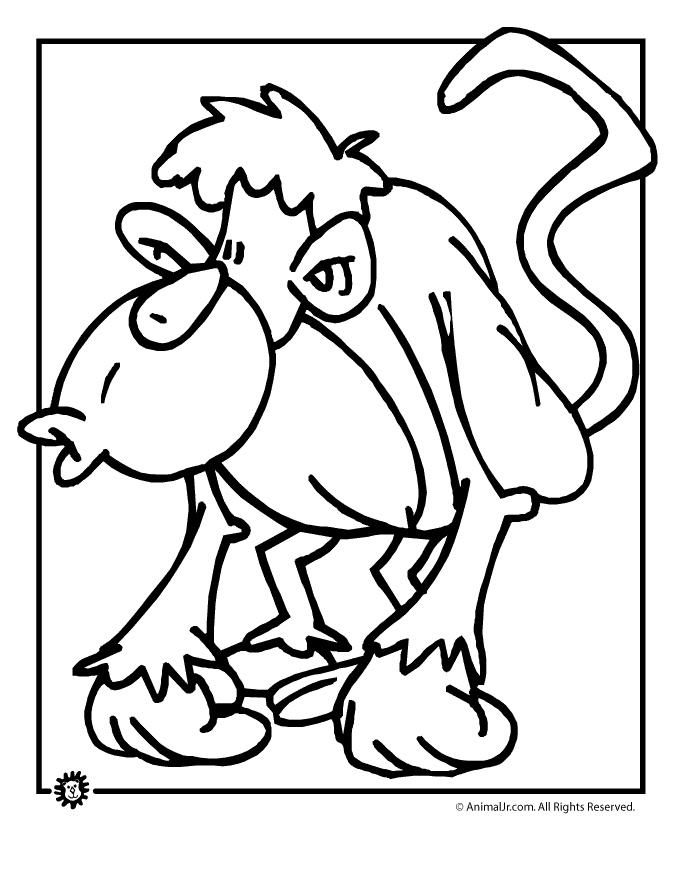 cartoon-monkey-coloring