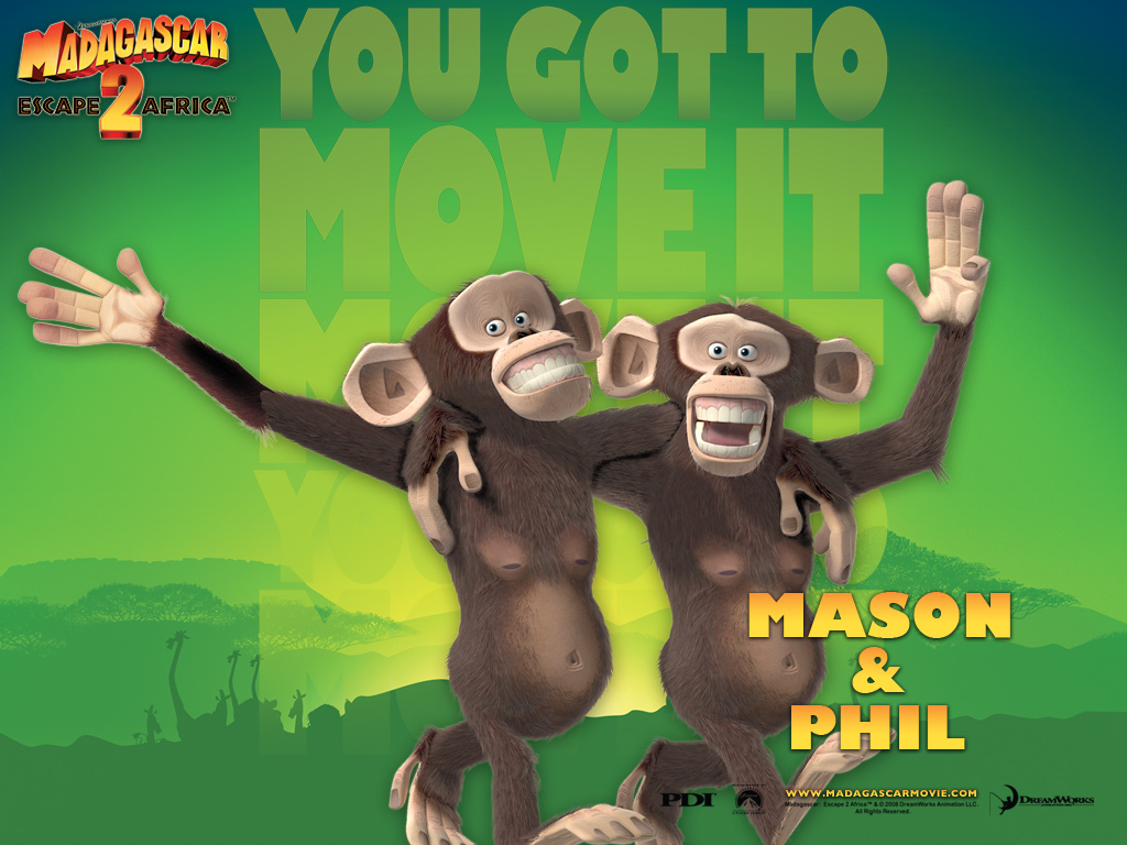 Madagascar 2 mason phil 1024