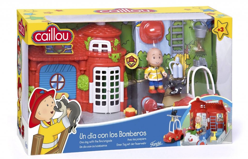 Caillou Fireman Boxed