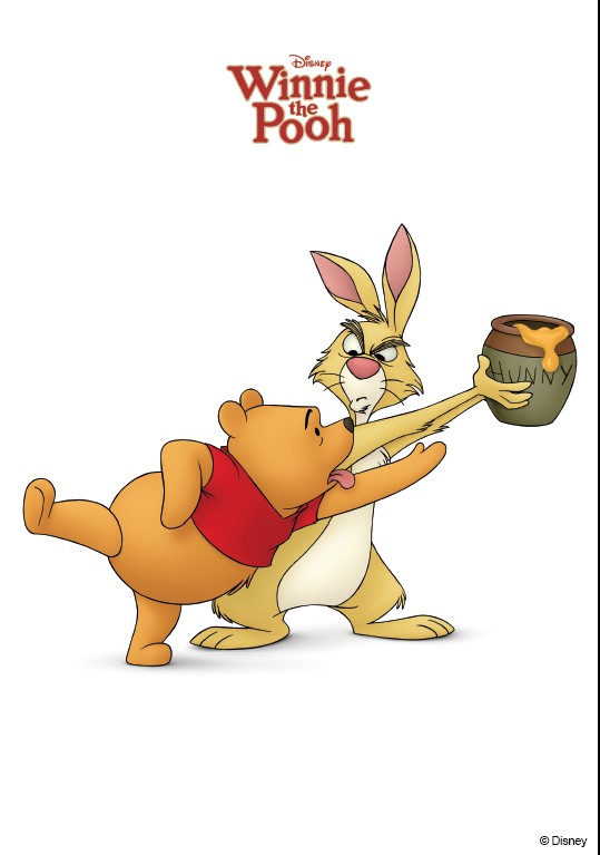 pooh and rabbit