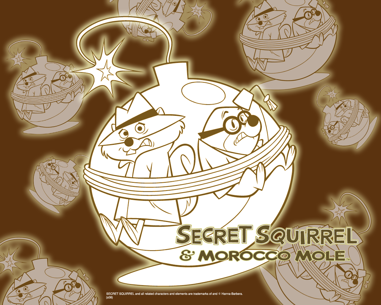 secret squirrel wallpaper 1280