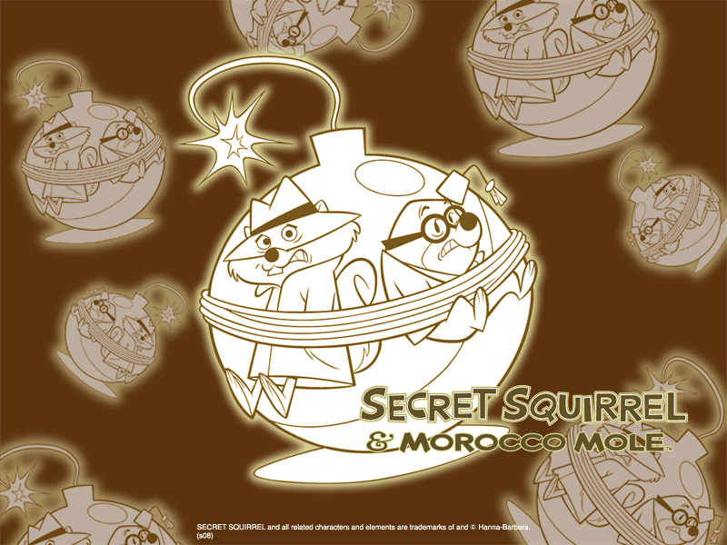 secret squirrel wallpaper 800