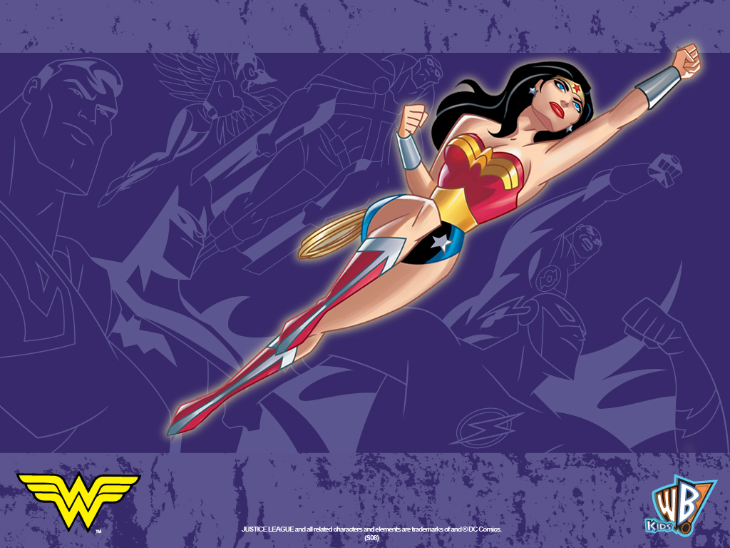 wonder woman cartoon 1024