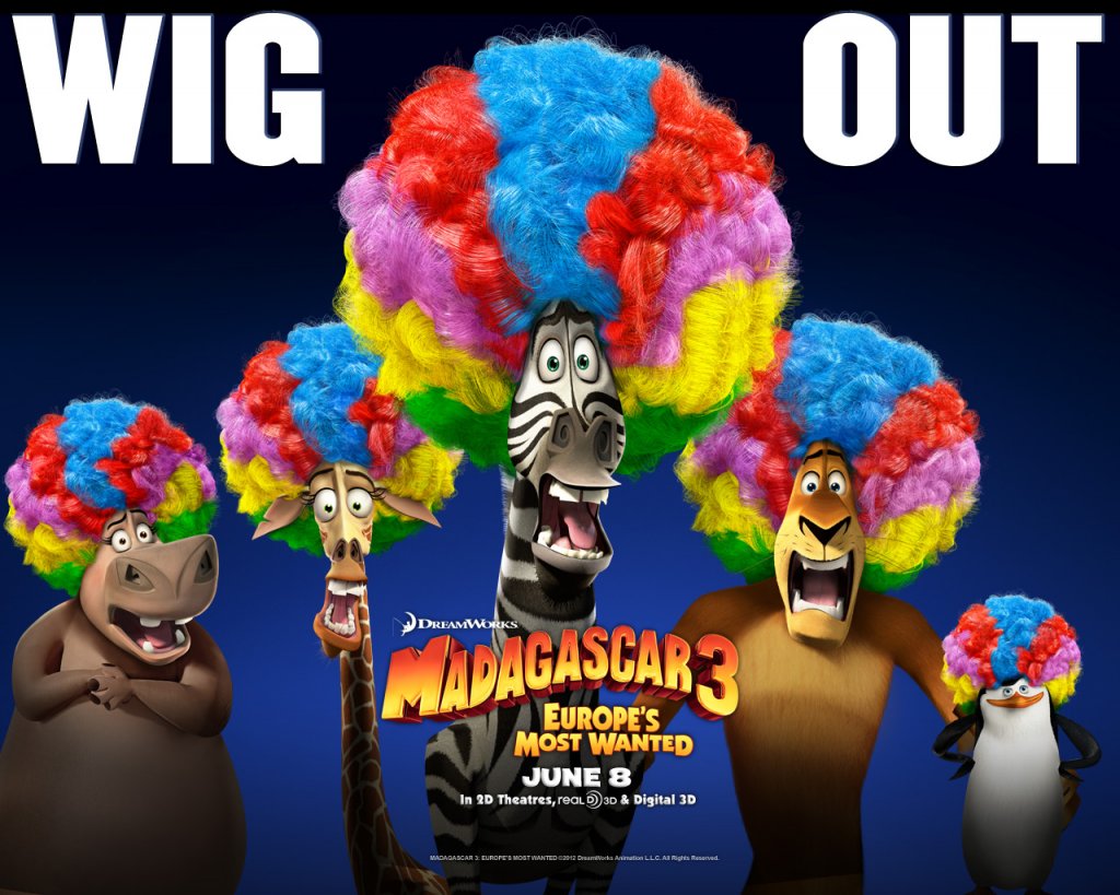 madagascar 3 characters 1280x1024 widescreen