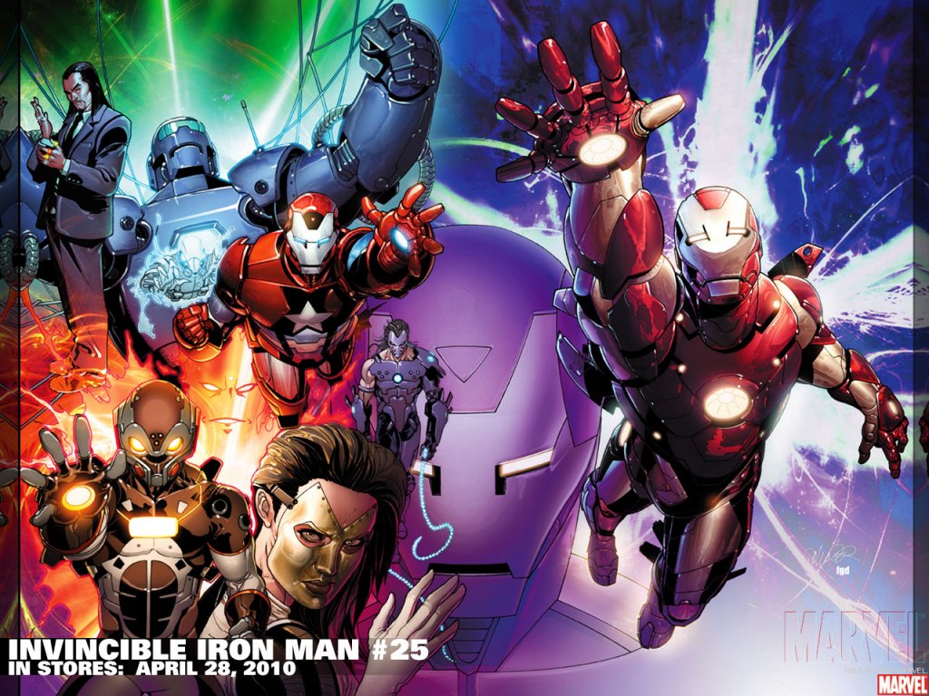 Iron Man characters 1280x960