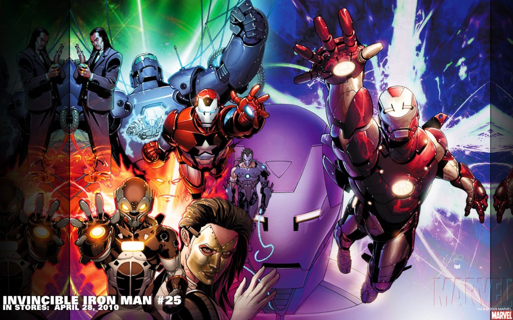 Iron Man characters 1680x1050