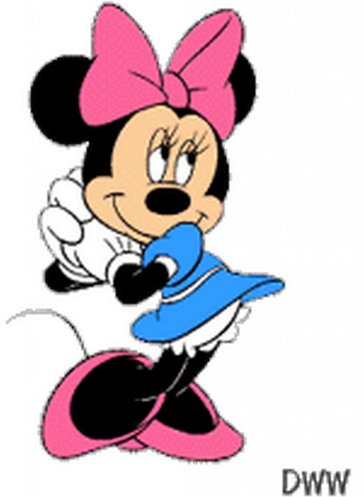 minnie Mouse enjoy