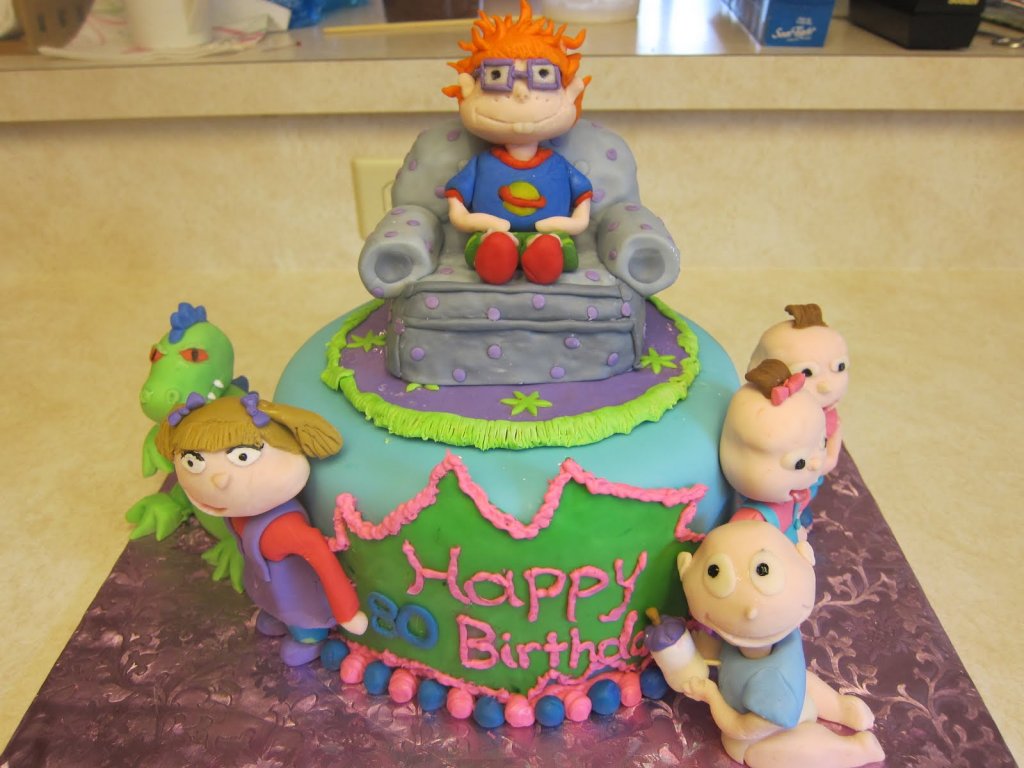 rugrats birthday cake