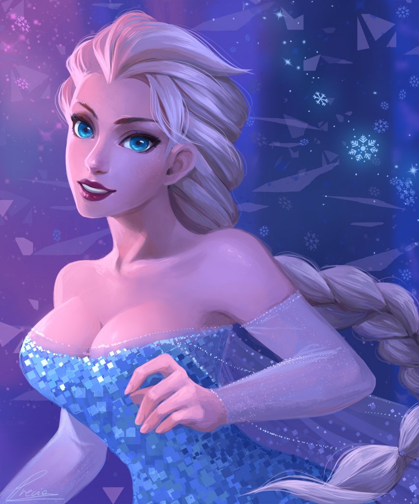 the frozen elsa