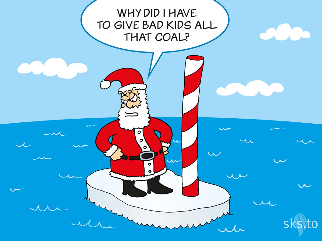 north pole cartoon