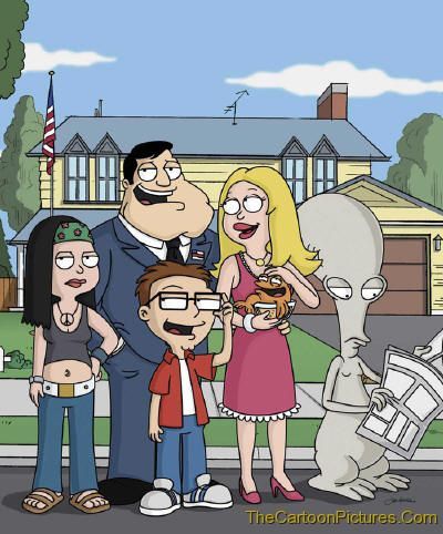 American Dad Family Street