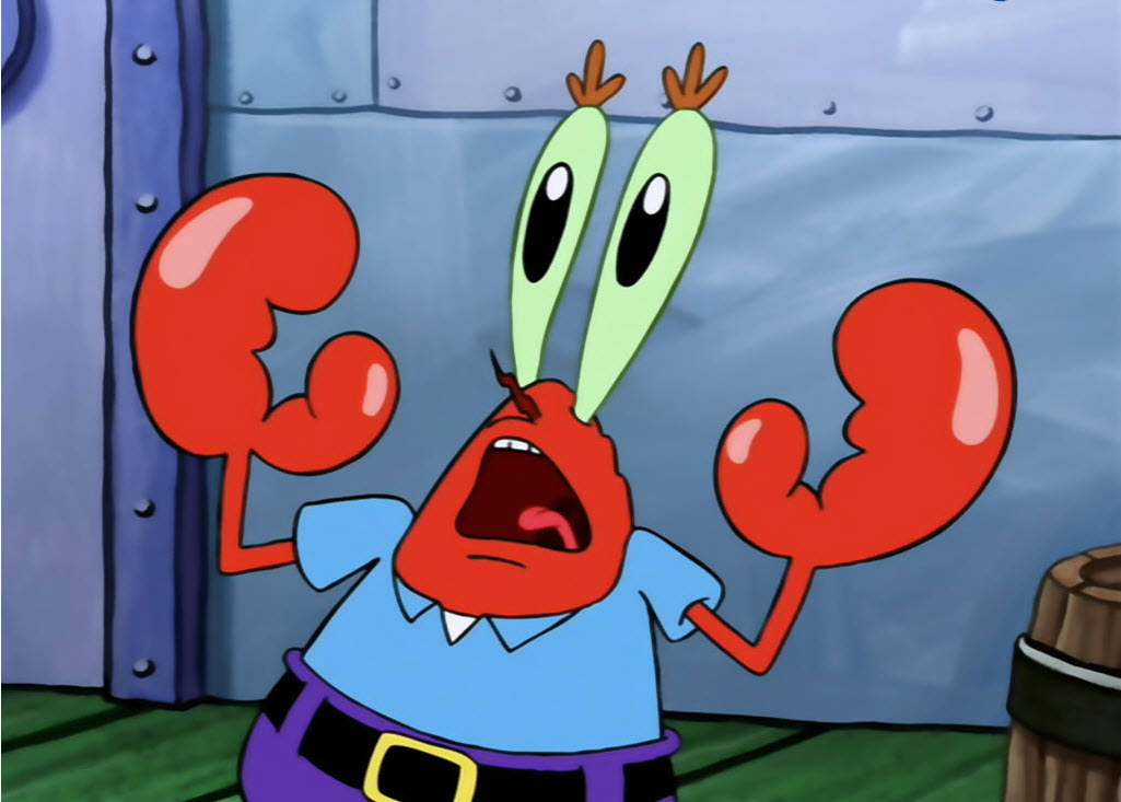 mr.krabs sponge bob