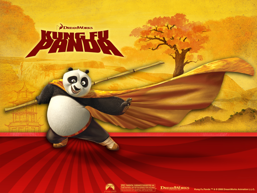 Kung Fu Panda po desktop
