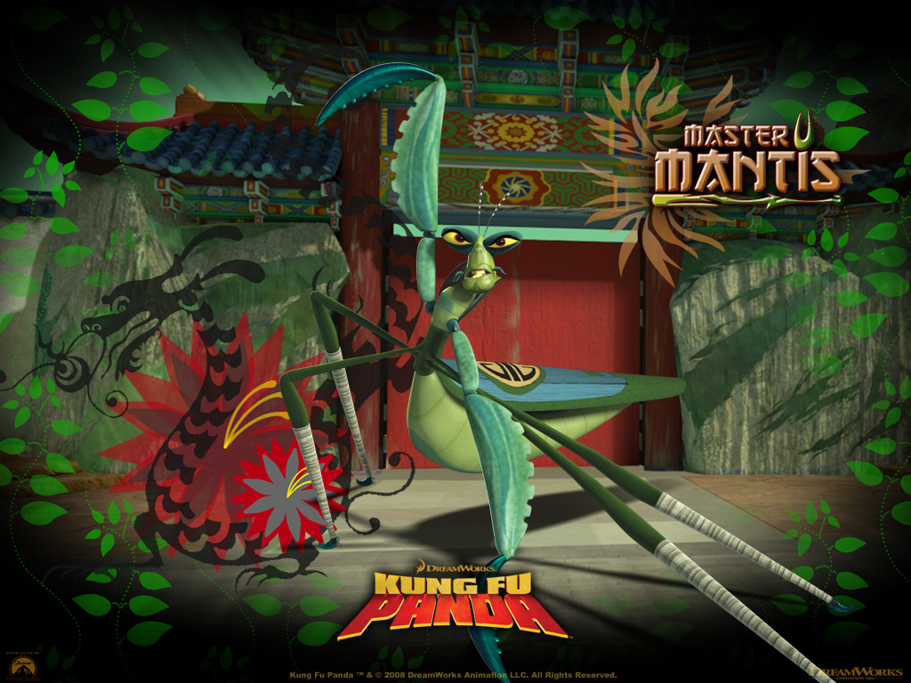 Kung Fu Panda master mantis