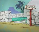 Flintstones background