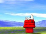 free Snoopy wallpaper