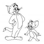 Tom and jerry coloring