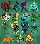 Ben 10 team cartoon