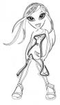 BRATZ COLORIAGE