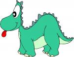 baby cartoon dinosaur