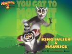 Madagascar 2 king julien maurice 1024