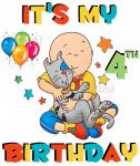 caillou and gilbert BIRTHDAY