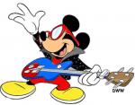 mickey Mouse to play guitar