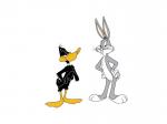 1024x768-duck looney bunny daffy bugs tunes cartoons bugs bunny and daffy duck-11733