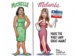 michelle melaniacartoon